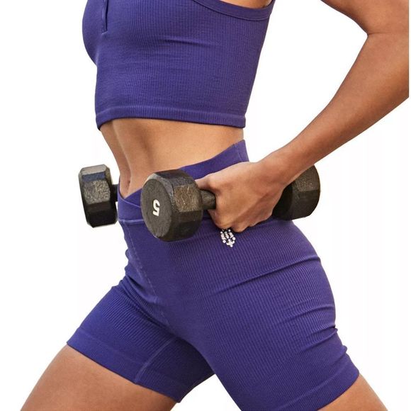 FP Movement Free Throw Shorts - Purple - Small - Picture 2 of 10